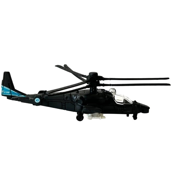 CSYANXING Kamov Ka-52 Alligator Helicopter Model 1:130 Scale Alloy Die Cast Russian 12cm x 7cm for Birthday Christmas Gift
