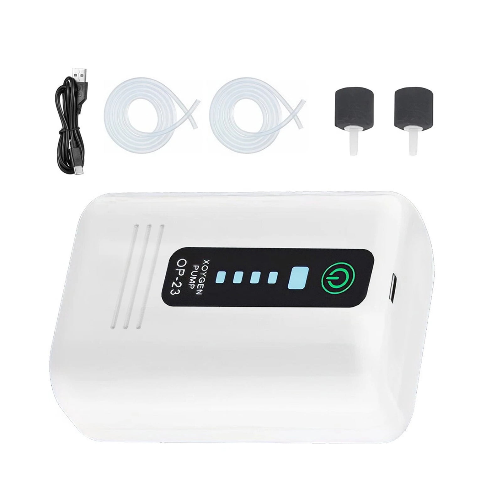 CSYANXING Lithium Battery Powered Aquarium Air Pump Anti Vibration Design 3L/min Air Flow For Home Aquarium Bait Container