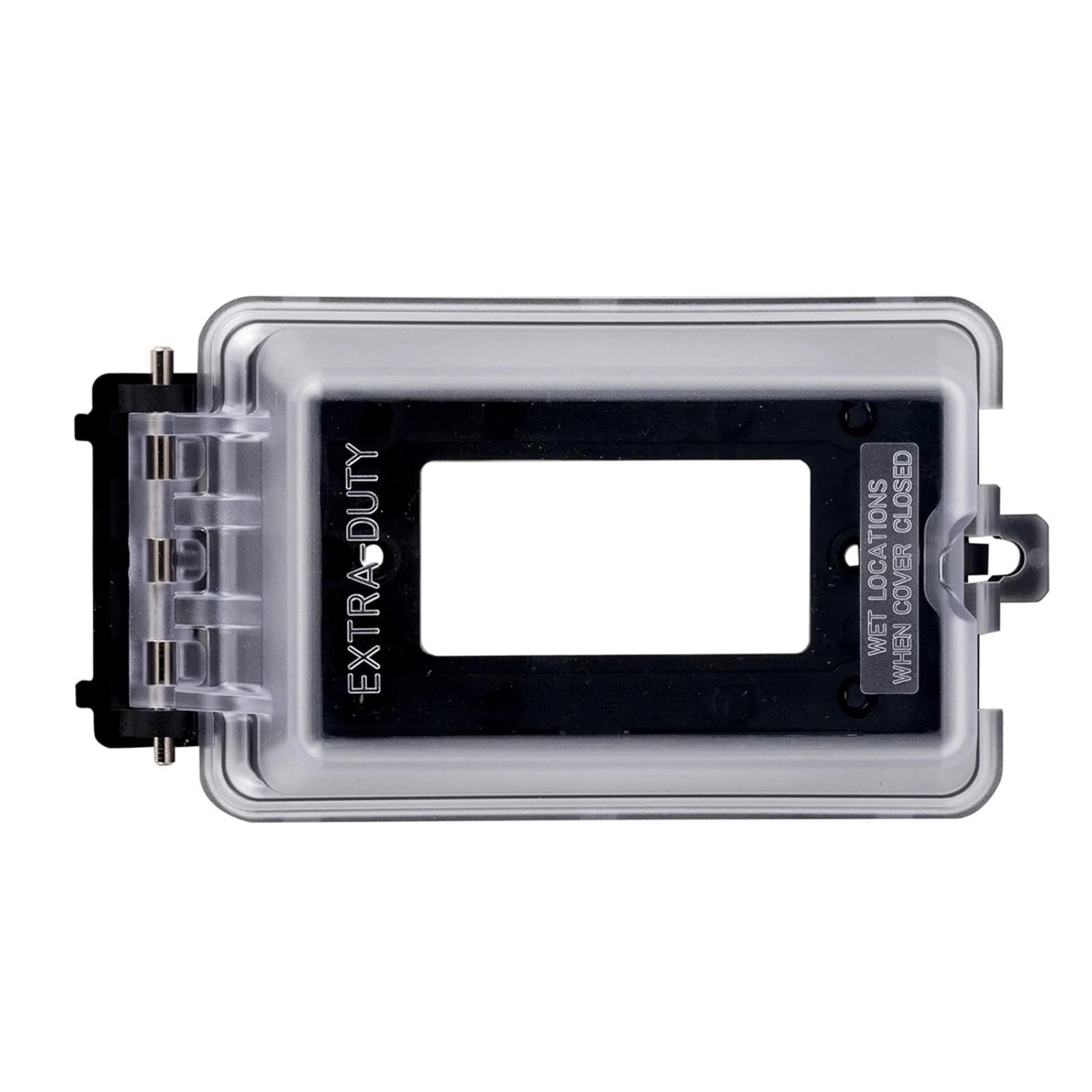 CSYANXING Lockable Outdoor Outlet Cover Clear Visibility For Farm Ranch Exterior Outlets Weather Resistant Device Shield