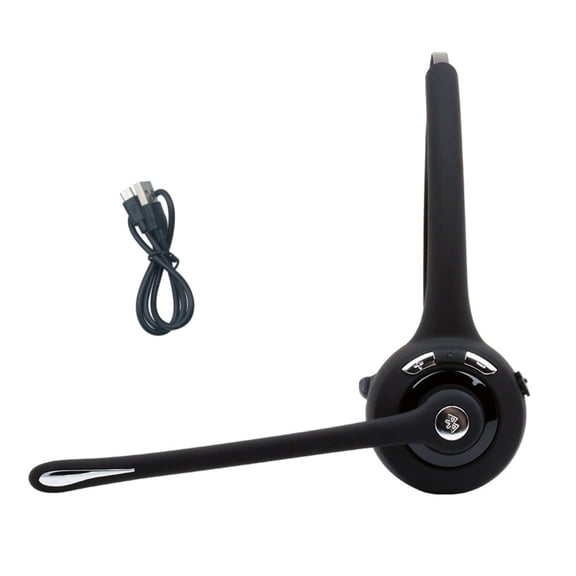 CSYANXING Long Battery Bluetooth Headset Noise Cancelling Mic Lightweight Over-Ear 13Hrs Playtime 220 Hrs Standby Multi-Point Connect