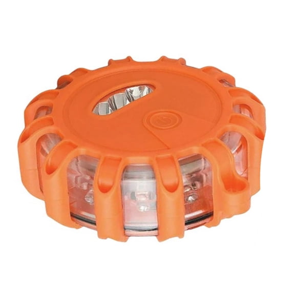 CSYANXING Marine Road Emergency LED Warning Light For Boat Ship Car Truck 12 Red 3 White Lights 9 Flash Modes Plastic Safety Equipment
