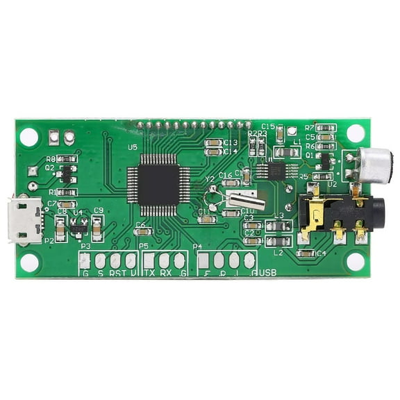 CSYANXING Mini FM Radio Receiver for Portable Devices - 50Hz-18KHz Frequency Response, 87.0MHz-108.0MHz Range