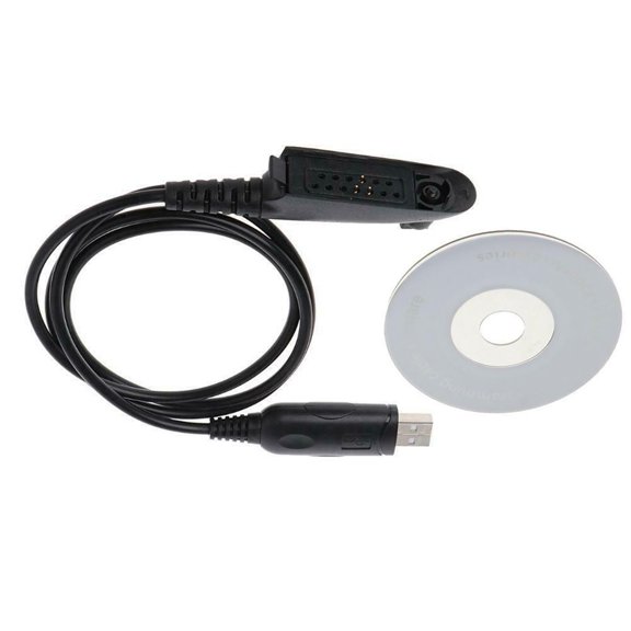 CSYANXING Multi-Compatible USB Programming Cable for Radios Includes CD with Programming Software
