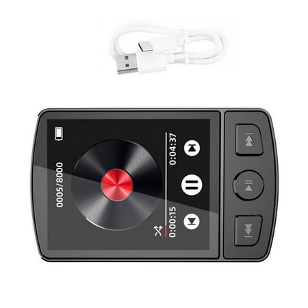 CSYANXING Multi-Function MP3 Player with 250mAh Battery for Continuous Music Playback, Scratch-Resistant Screen