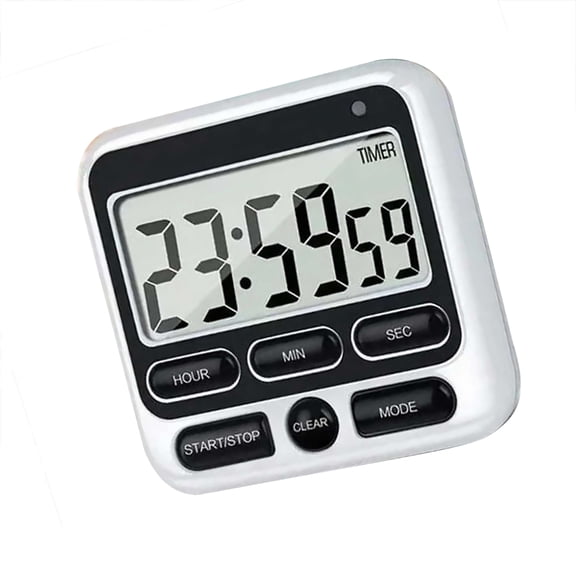 CSYANXING Multi Functional Digital Timer 1 Second To 24 Hours Range For Household Kitchen Exercise Timing Usage Accessory