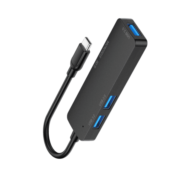 CSYANXING Multi-Port Type-C Hub, Meets All Expansion Needs, Charges Devices, Connects Flash Drives, Mice, Keyboards