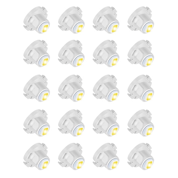 CSYANXING Neo Wedge T4.2 White LED Bulb 12V DC 20mA Low Power Long Lifetime For Vehicle Instrument Cluster Interior Lamp