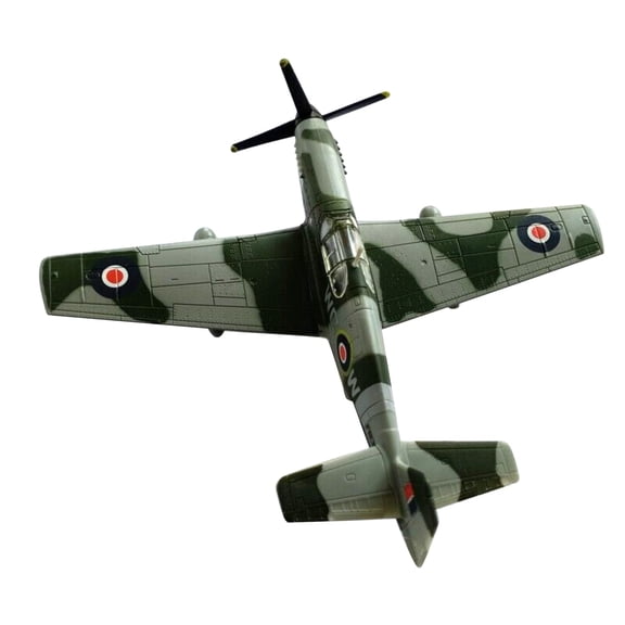 CSYANXING P-51 Mustang Jet Model for Home & Office Decor, Precise 1:72 Scale, Collectible Aviation Art