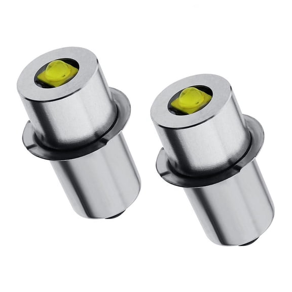 CSYANXING P13.5S Base LED Flashlight Bulb 6-24V 200LM For 4-16 Cells Maglite Ryobi 18V Headlights
