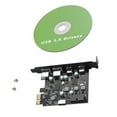 thumbnail image 1 of CSYANXING PCI Express USB Card with USB-C USB-A USB-E 19-Pin Ports 5Gbps for PC Windows/Linux/Mac, 1 of 6