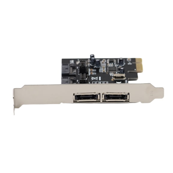 CSYANXING PCIE SATA Controller Card 2SATA 2ESATA For Office PCs Desktop Computers Gaming Systems Data Servers Industrial Equipment