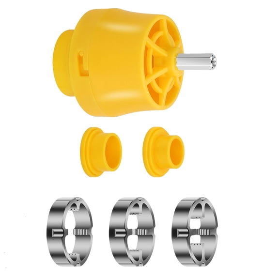 CSYANXING Plumbing Repair Die Set for Pipe Threading 3 Sizes NPT Standard Hex Shank Durable Material Application