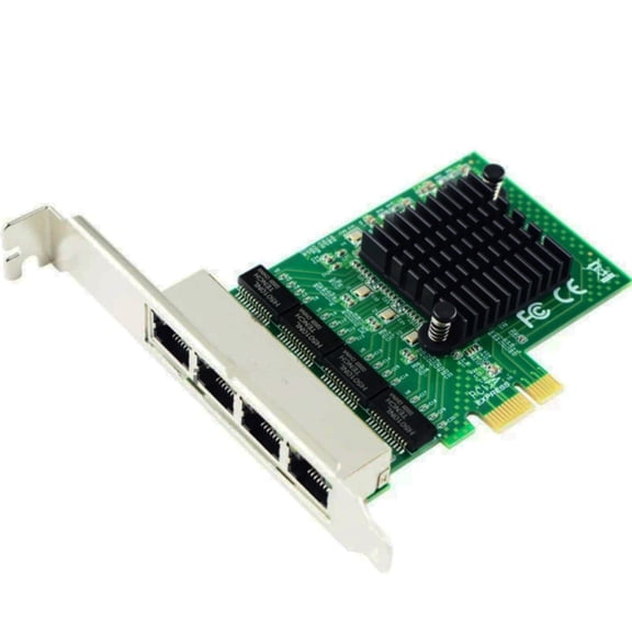 CSYANXING Realtek RTL8111 4 Port Gigabit Ethernet Card for High Performance Networking with Low Profile Design