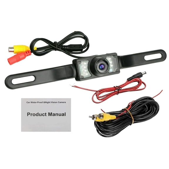 CSYANXING Rear View Reverse Camera With Distance Lines For Car Truck SUV 720P HD 170 Wide Angle IP68