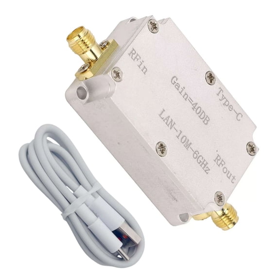 CSYANXING Reliable RF Amplifier with SMA Female Output Interface for Multiple Connectivity Options