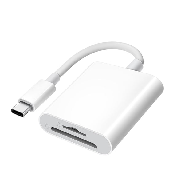 CSYANXING Slim Type C Card Reader Non Interference Port Design For Phone 15 16 17 Android Phone Tablet Laptop Computer