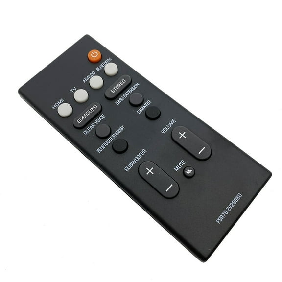 CSYANXING Sound Bar Remote Control No Programming Required, 433 MHz Frequency for YAMAHA Accessory Rc Part