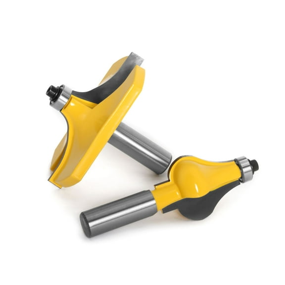 CSYANXING Stair Rail Router Bit Set Carbide Tip 1/2 Shank For Woodworking Flawless Surface Smooth Cutting