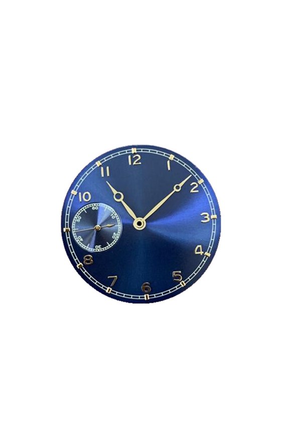 CSYANXING Standard Watch Dial 37mm 0.4mm Thickness With Complete Watch Hands Set Watch Modification Parts For ETA6497 Sea-Gull 3600 Movement