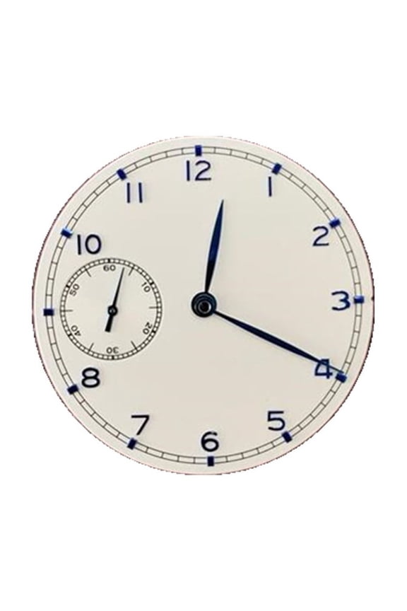 CSYANXING Standard Watch Dial 37mm 0.4mm Thickness With Complete Watch Hands Set Watch Modification Parts For ETA6497 Sea-Gull 3600 Movement
