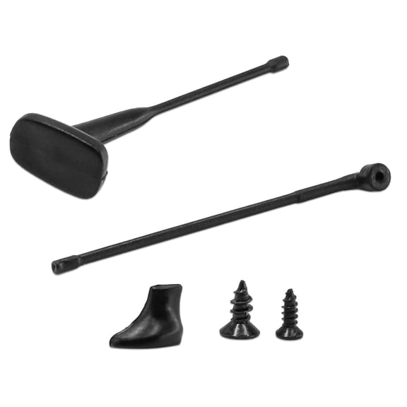 CSYANXING Stylish Plastic Trailer Antenna Specifically for Customizing TAMIYA 1/14 Full Series RC Cars