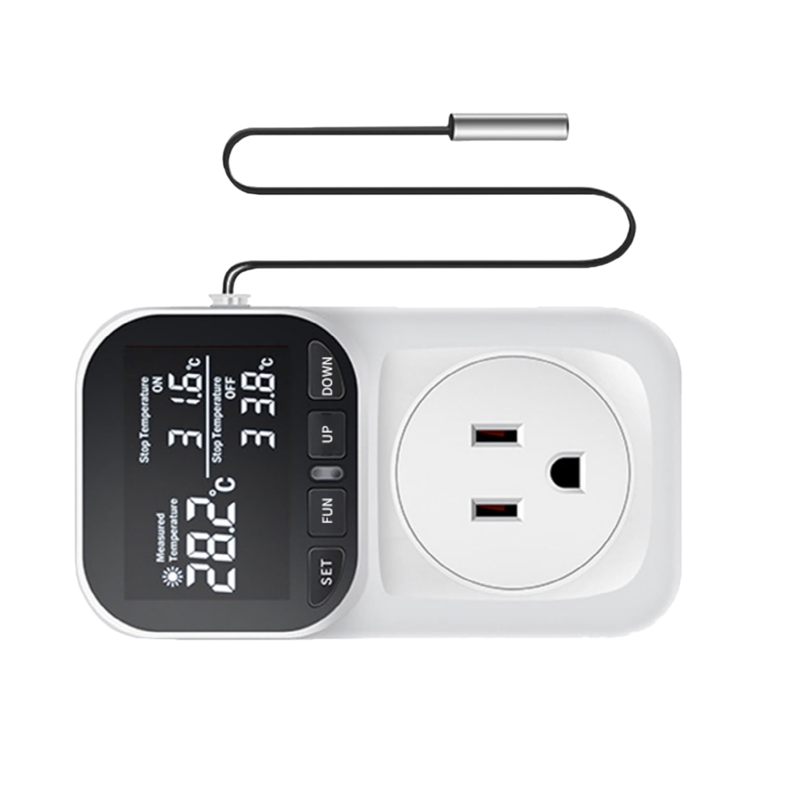 Wellhub Timer Example CSYANXING Thermostat Timer For Greenhouses Well Houses 16A 185V250V ±1% ...