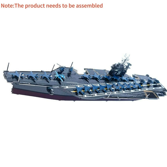 CSYANXING USA USS Roosevelt CVN 71 Aircraft Carrier Metal Model Ship 1 1500 Scale Gift Collection Desk Decor