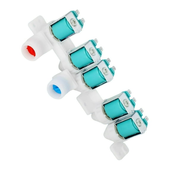 CSYANXING Washing Machine Water Inlet Valve Solves Filling and Temp Problems DC97-15459G Replace Faulty F8 E1 LF Codes for Samsung