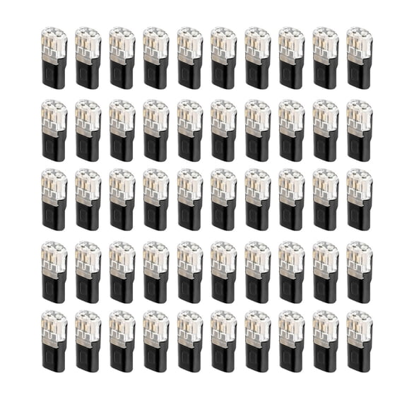 CSYANXING Wire Cable Snap Connectors UL 94 V0 Rated For Audio Video Equipment Vehicle Electrical System Repair Uses