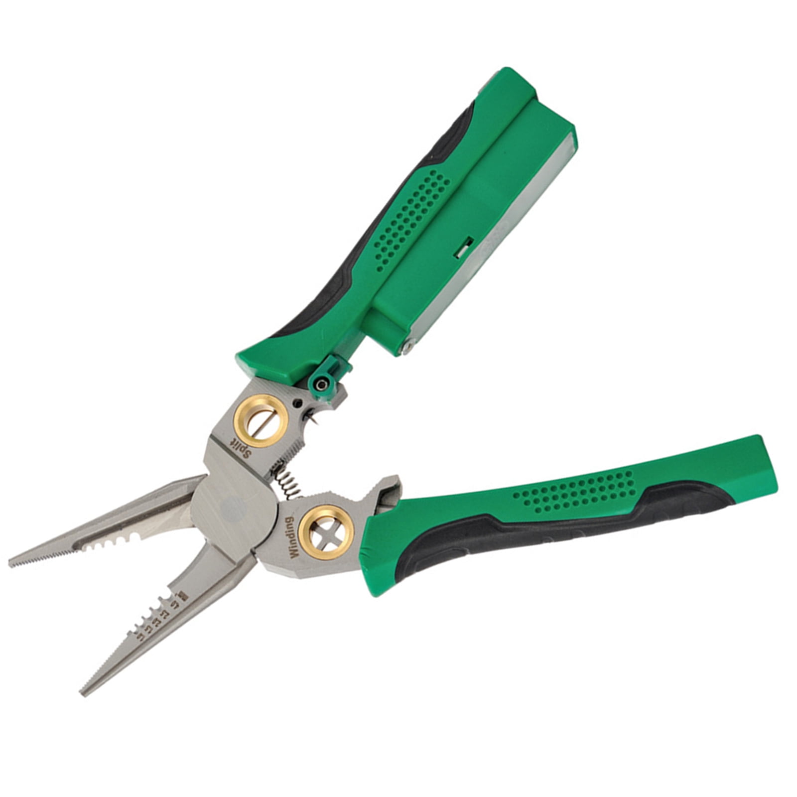 CSYANXING Wire Stripper Cutter Crimper Pliers with Measuring Pen 12-250V for Electrical Work & Household