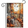 thumbnail image 1 of CSZPPQAF Autumn Garden Flags 12x18 Double Sided-Harvest,165 GSM Polyester Fall Yard Decoration Flags, Fade Resistant, 1 of 6