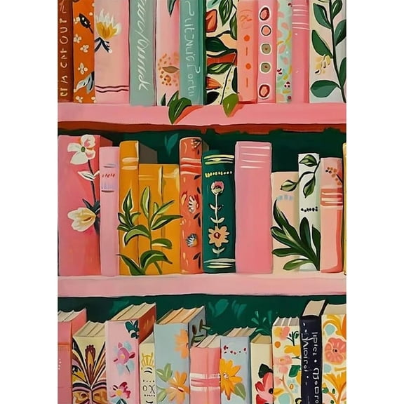 CSZPPQAF DIY Art Diamond Painting Kits.Book Art Craft Gem Painting Adult,Home Wall Decor 11.8"  15.8"