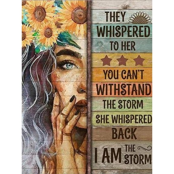 CSZPPQAF Diamond Painting Kits for Adults-Women's Power,Full Round Drill Diamond Art kits, Relaxing Craft & Home Wall Decor