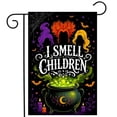 thumbnail image 1 of CSZPPQAF Halloween Garden Flags 12x18 Double Sided-Witch,165 GSM Polyester Fall Yard Decoration Flags, Fade Resistant, 1 of 6