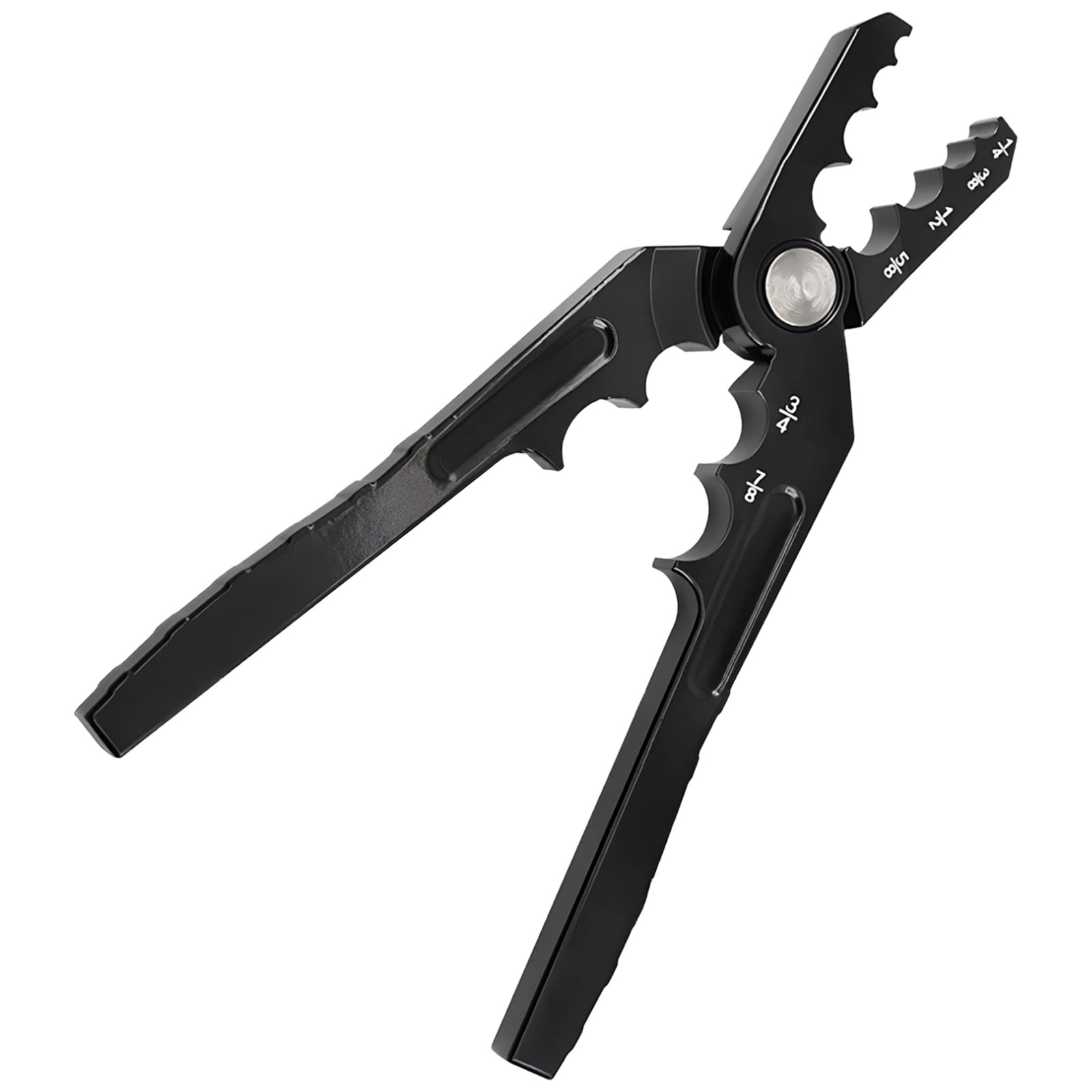 CT-301 Manual Copper Tube Rounding Tool, Flat Tube Repairer Pliers, 10.9 in / 27.7 cm Refrigeration Tool Pliers with 6 Sizes, 1/4 to 7/8 in Copper Tube Repair Tool, 17 oz / 481 g