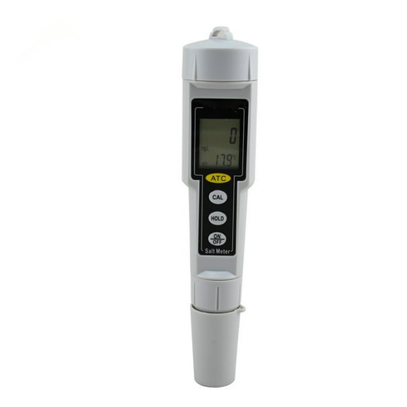 CT-3081 Waterproof Salt Meter Pocket Pen Type Digital Salinometer Water Quality Test Instrument Precision Solution Concentration Meter