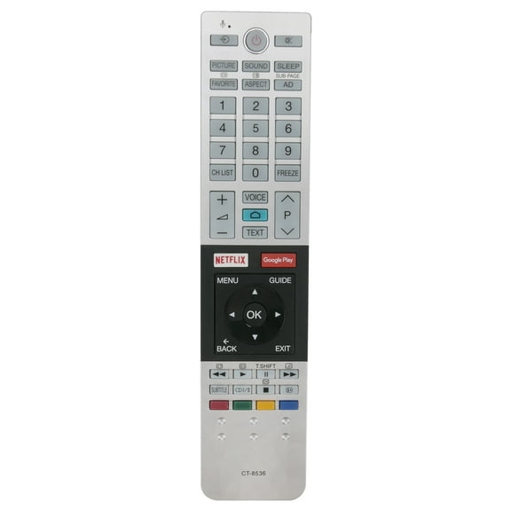 CT-8536 Replaced Remote Control Fit for TOSHIBA TV CT-8516 75U775 65U7750VE 40L4750A 43L4750A