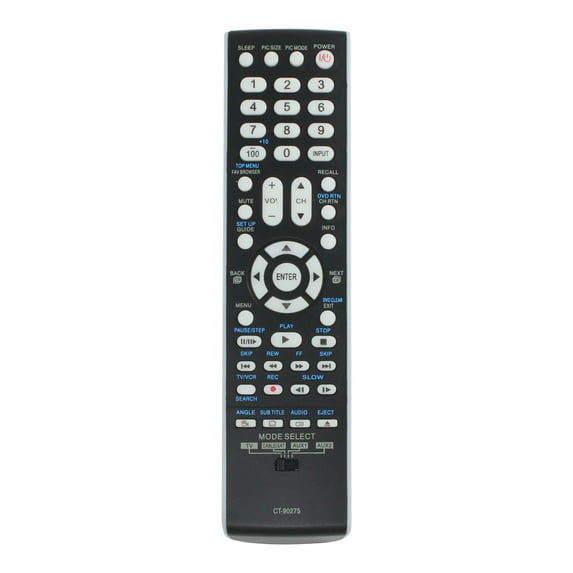 CT-90275 Remote Control Replacement - Compatible with Toshiba 26HL47 TV