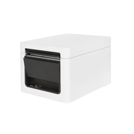 CT-E651NNUWH Front-Exit Thermal POS Receipt Printer with USB Interface, 3-inch Width, High-Speed Printing, White