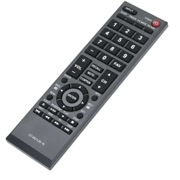 CT-RC1US-16 Remote Fit For Toshiba TV 55L310U 43L310U40L310U 32L110U 49L310U