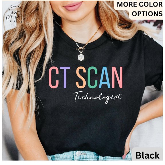CT Scan Technologist TShirt CT Tech Shirt Cat Scan Tech Tee Gift for Computed Tomography