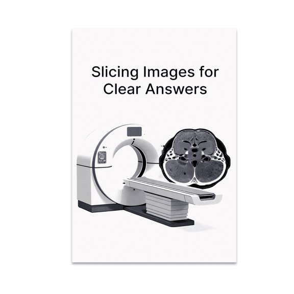 CT Scanner Design Poster - Healthcare Professional - 13x19 Poster Print