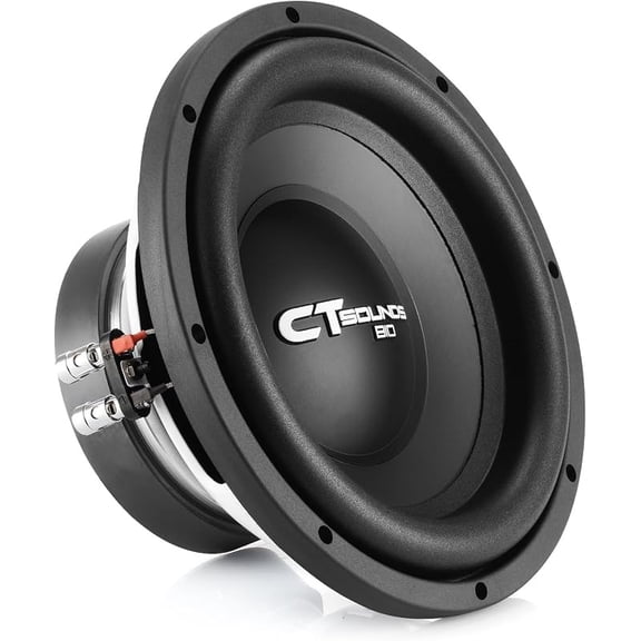 CT Sounds Bio 10 800-Watt Dual 4-Ohm Car Subwoofer