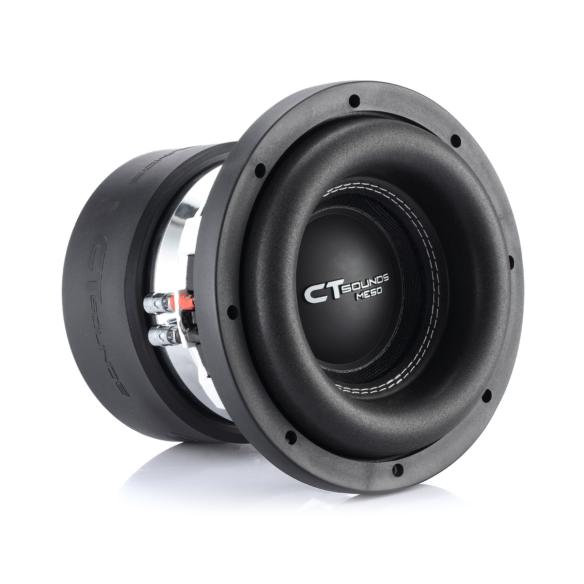 CT Sounds MESO8D4 1600W 8 Inch Car Subwoofer Dual 4 Ohm