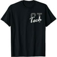 thumbnail image 1 of CT Tech Radiology Department Technologist Front Back Design T-Shirt, 1 of 4