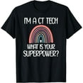 thumbnail image 1 of CT Tech Rainbow Computed Tomography Technologist T-Shirt, 1 of 4