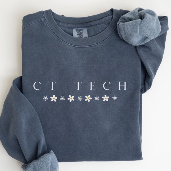 CT Tech TShirt Computed Tomography Crewneck