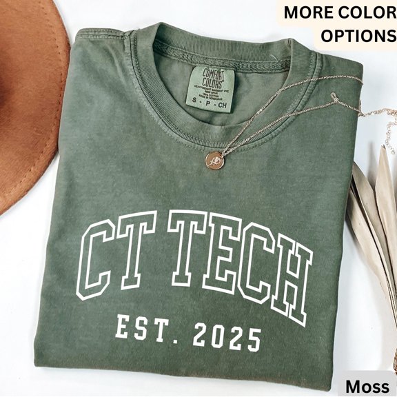 CT Technologist TShirt CT Scan Technologist Shirt Computed Tomography Tee CAT Scan Tech