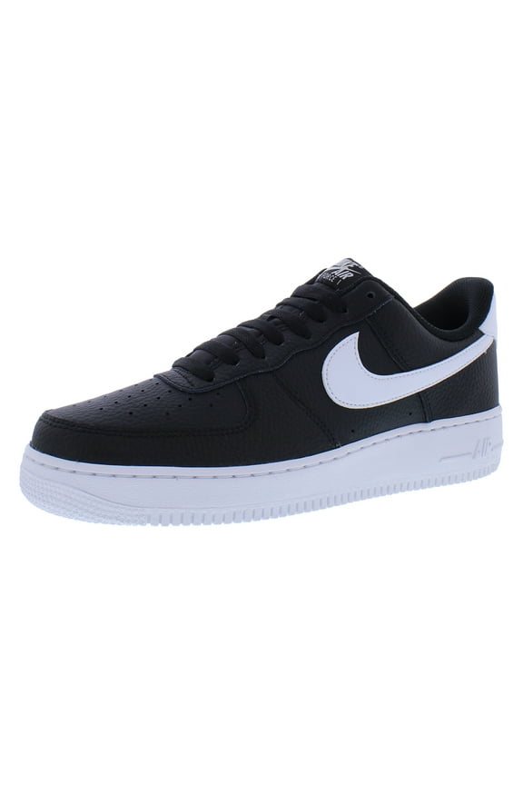 [CT2302-002] Mens Nike Air Force 1 Low '07 'Black White Pebbled Leather'