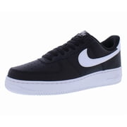 [CT2302-002] Mens Nike Air Force 1 Low 07 Black White Pebbled Leather